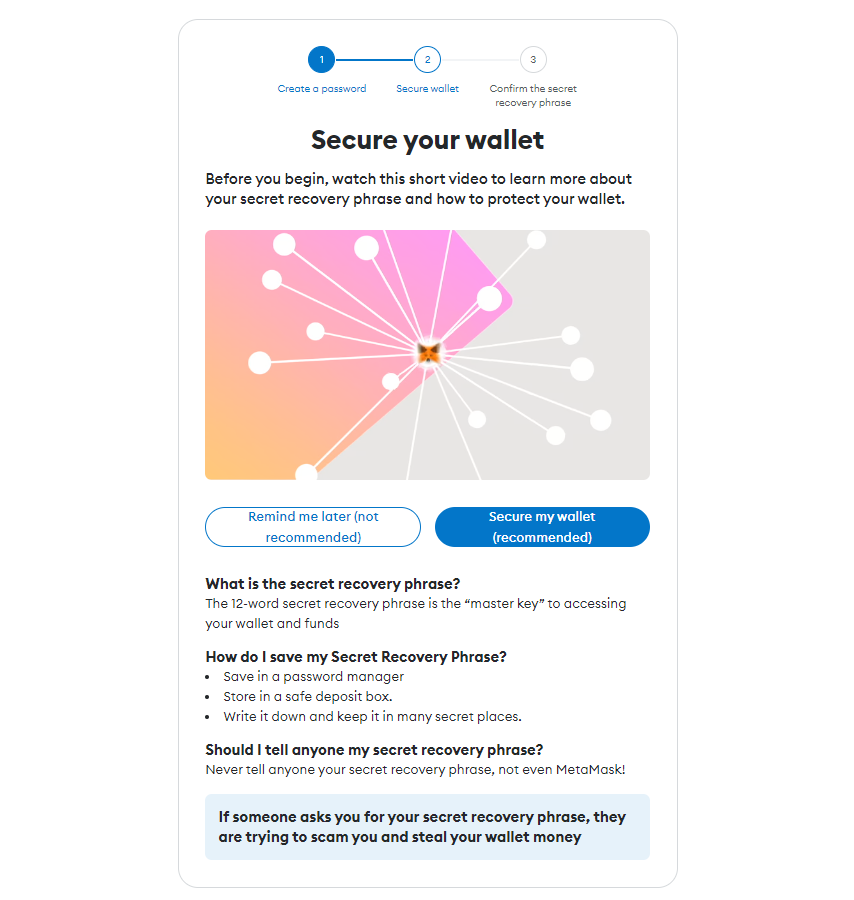 import or Creat a wallet